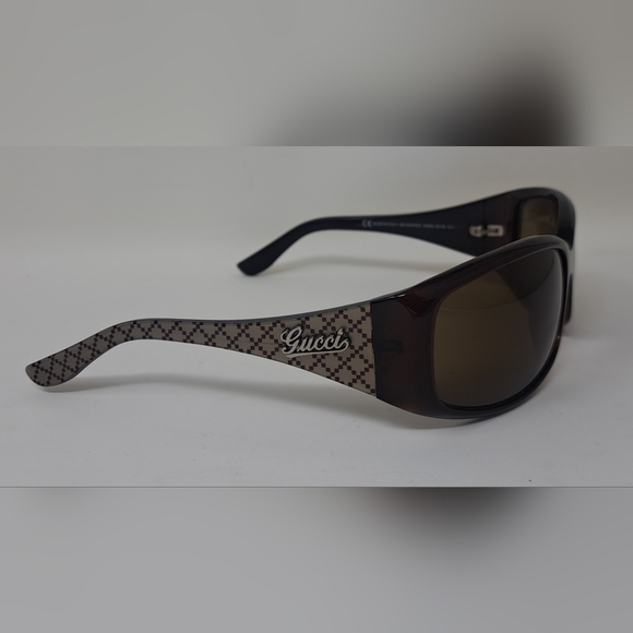 Gucci Sunglasses Monogram Wrap Brown Unisex GG3032/N/S  61-16-115 - Picture 8 of 14